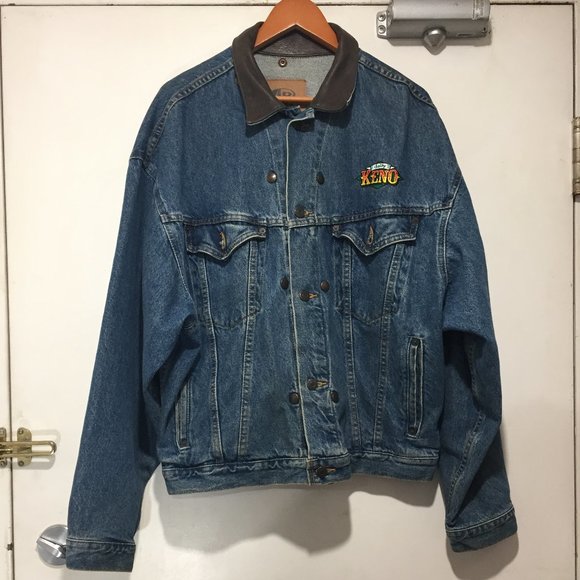 VINTAGE ID WEAR DENIM DAILY KENO JACKETS SIZE L - Picture 2 of 7